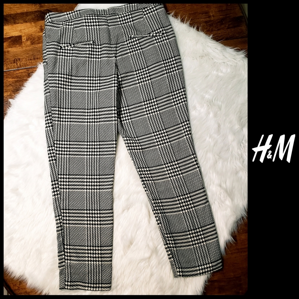 H&M Houndstooth Crop Pants - Picture 3 of 9